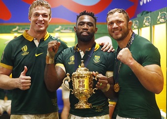Springboks, Kolisi win prestigious African Union award for Rugby World Cup triumph