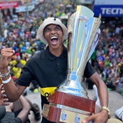 SA star roars with success during boisterous trophy parade