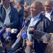 WATCH: Ramaphosa's vote day sparks debate!  