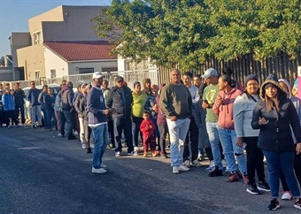 Long queues, a protest and a shooting: Cape Town voters head to the polls