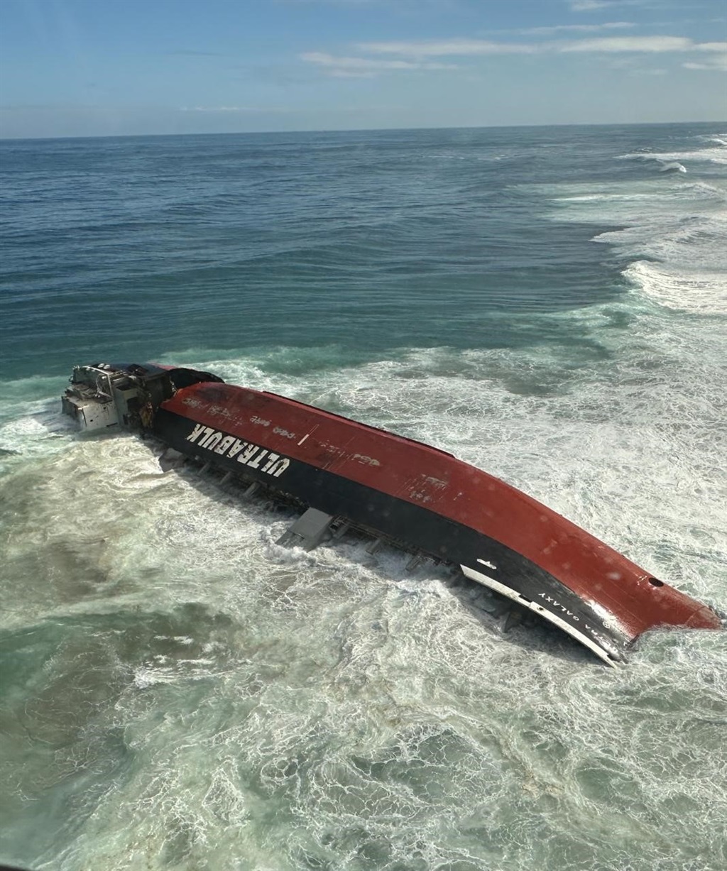 Strong winds and heavy swells have aided clean-up 