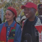 WATCH: Drama during Malema’s voting!  