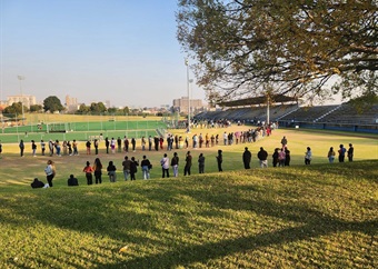 Gauteng's young voters resilient despite long hours in the cold and dark