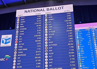 LIVE | Results will be declared 'sometime over the weekend', says IEC's Mamabolo
