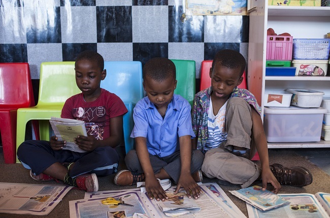 "“Reading and being read to in your own language should not be considered an optional extra for children." Photo: Supplied/Siya Mahomba.