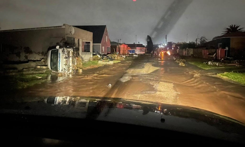 Nelson Mandela Bay has been hit hard by flooding caused by heavy rains in the area. (Courtesy/NSRI)