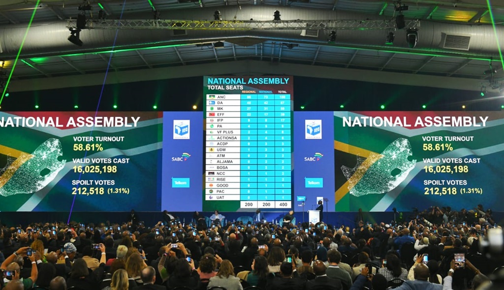 News24 | 'A theatre of openness': IEC officially declares 2024 election results as free and fair