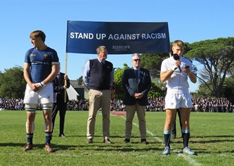 Schools rugby: Stand against racism takes centre stage at Bish/Bosch derby 