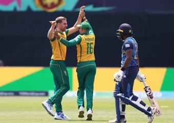 Nortje fires in New York to propel Proteas to winning start at T20 World Cup