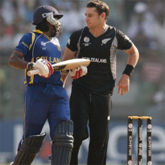 Colombo clash: Kiwis vs Sri Lanka. (AFP)