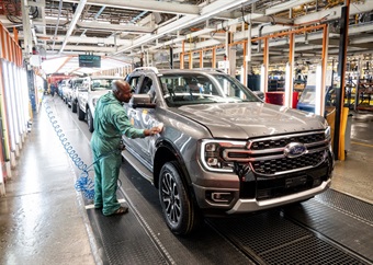 One in a million: Ford South Africa celebrates a special Ranger bakkie milestone