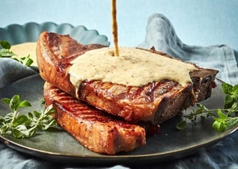 What's for dinner? Herman Lensing's steak with creamy mustard sauce