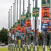 Election placards must be taken down soon - or parties face fine of R100 per poster