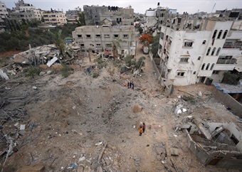 Israel says deadly strike hit 'Hamas compound' in UN school, Hamas labels attack a 'horrific massacre'