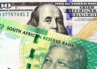 Supported by weak dollar, rand steady after GNU announcement 
