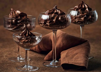 Regte Franse sjokolademousse