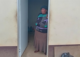 These Inanda families have to walk to a primary school to use the toilet