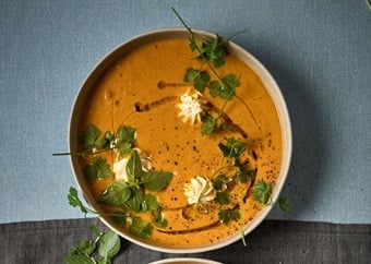 What's for dinner? Herman Lensing's curry and butternut soup