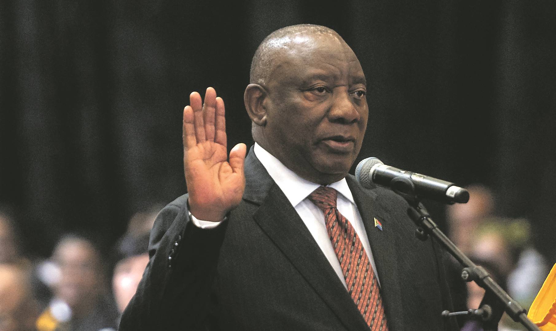 On Friday, President Cyril Ramaphosa was sworn in for a second term 