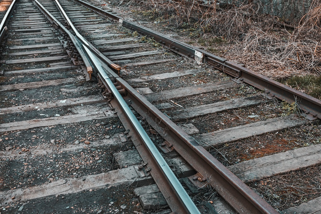 At least five people were killed when a passenger train and a goods train collided in India on Monday. (Getty Images/Kolidzei)