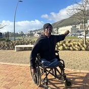  Homeless people in Cape Town endure icy, wet weather on street