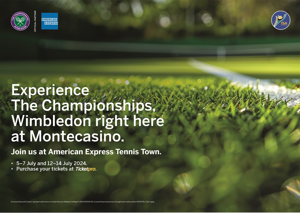 Tennis SA & American Express bring Wimbledon to Joburg with Amex Tennis Town | Life