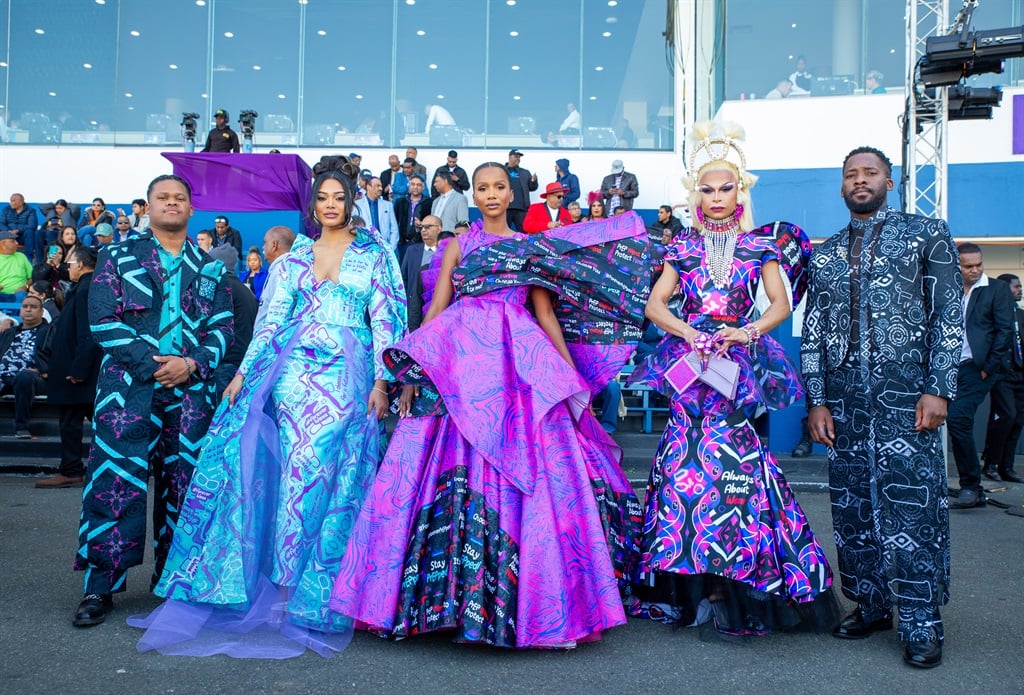 News24 | Fashion activism: Former Miss SA Shudufhadzo Musida merges style with HIV Awareness at Durban July