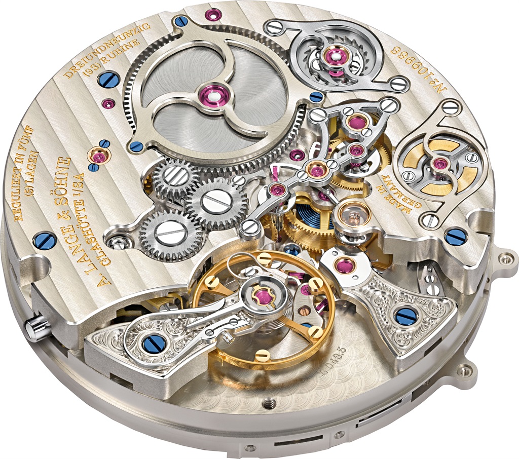 The intricacies of the A. Lange and Sohne watches.