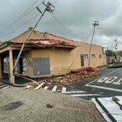  Cape Town residents mop up after roofs blown off in storm