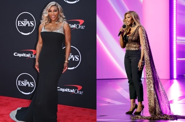 sachin and babi light blue dress 22 Photos of Serena Williams' Style