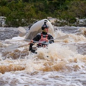 WATCH | Cape Town paddler braces cold, wet weather and kayaks though rivers and canals