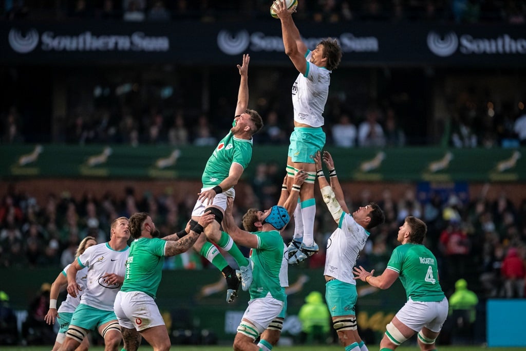 Sport | Boks v Ireland: Lineout battle next contested ground as visitors pick lock Beirne at flank