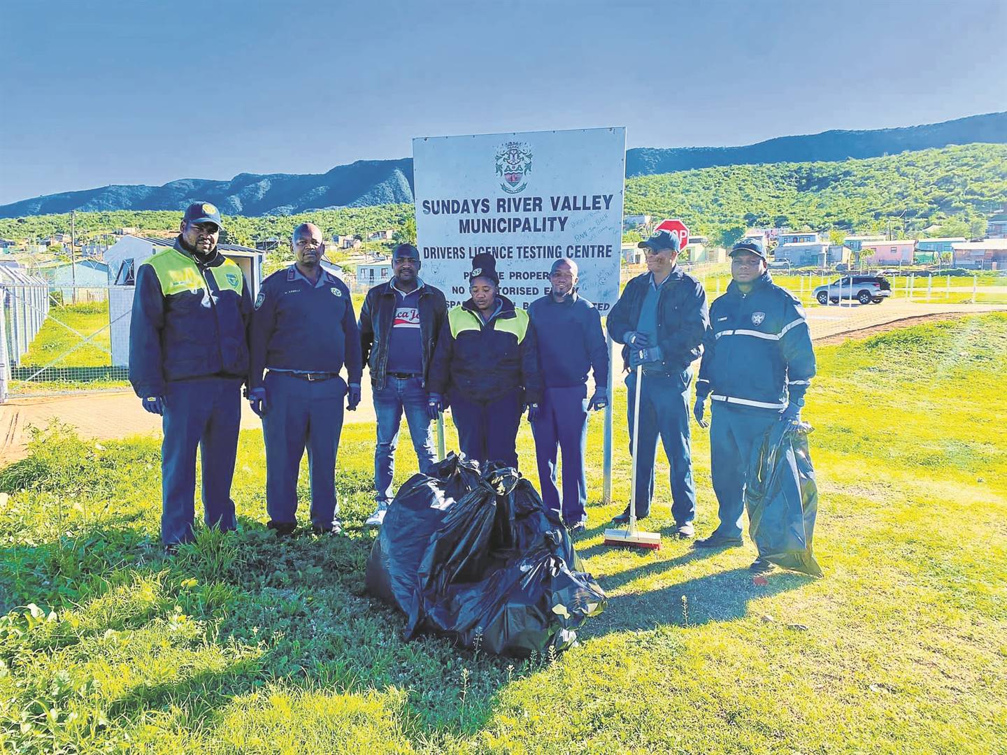 SRVM Traffic Officers spruce up traffic testing ground ahead of ...