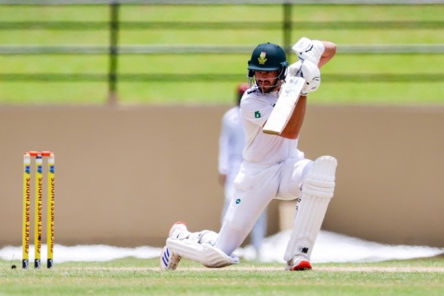 Proteas star Aiden Markram laid a good foundation for the middle order with his 51 runs in the second inning s of the second Test against the West Indies. (Daniel Prentice/Gallo Images)