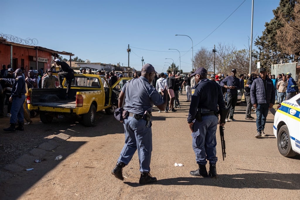 News24 | Heavy police presence in White City, Soweto as Operation ...