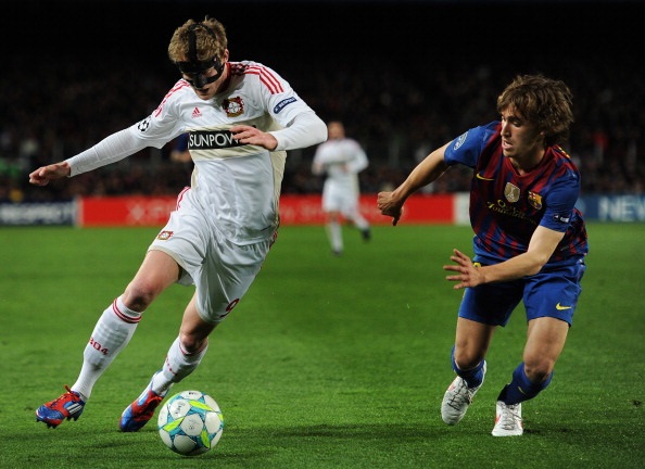 Al Shahaniya's Marc Muniesa (right) previously pla