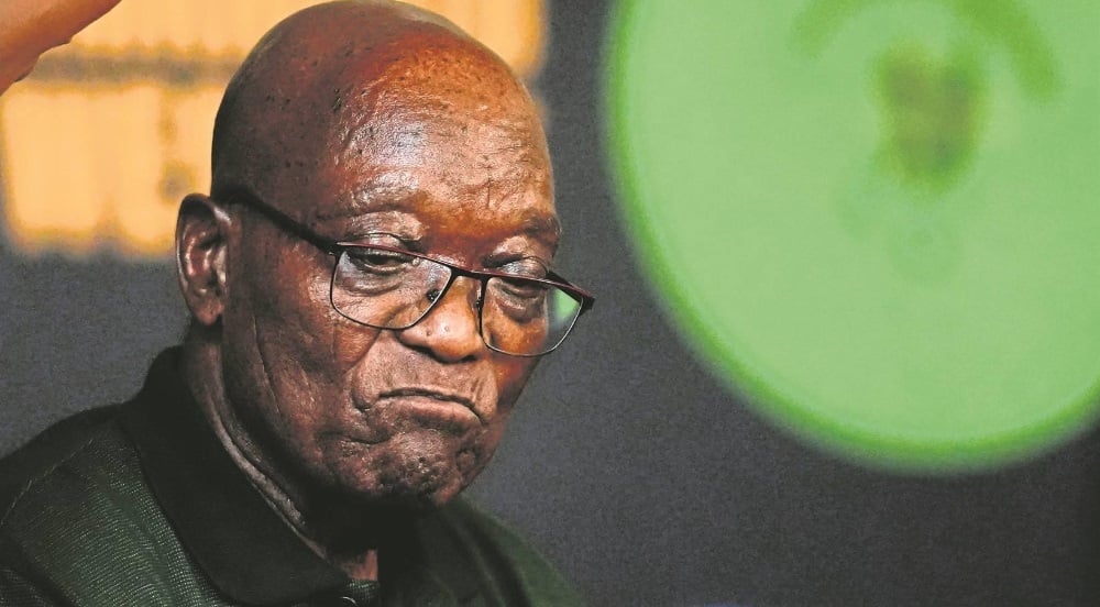 MK Party leader Jacob Zuma. (Tebogo Letsie/City Press)