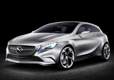 BLUE RINSE, BE GONE! The Concept A-Class shows Mercedes-Benz is thinking beyond its core octogenarian market with the next A-Class.