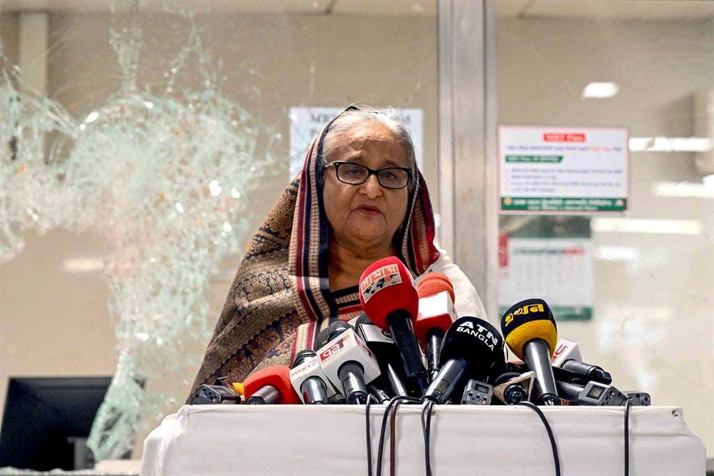 Bangladesh Prime Minister Sheikh Hasina. (Bangladesh Prime Minister's Office / AFP) 