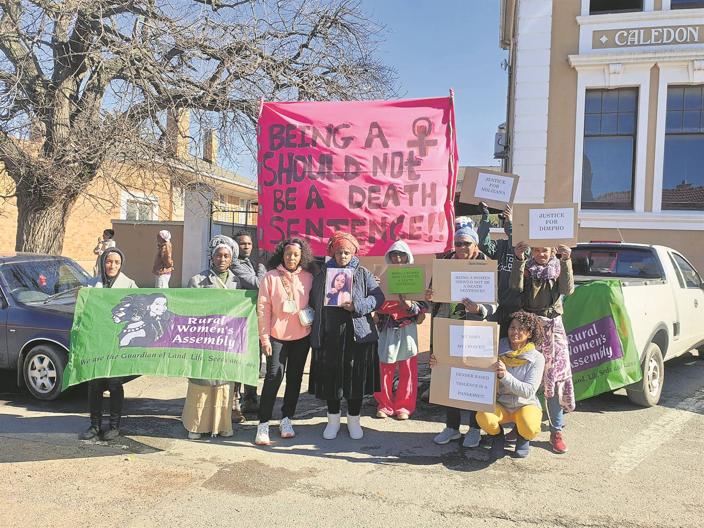 Silent protest highlights demand for justice and fight against gender-based violence in Dimpho Skelenge case