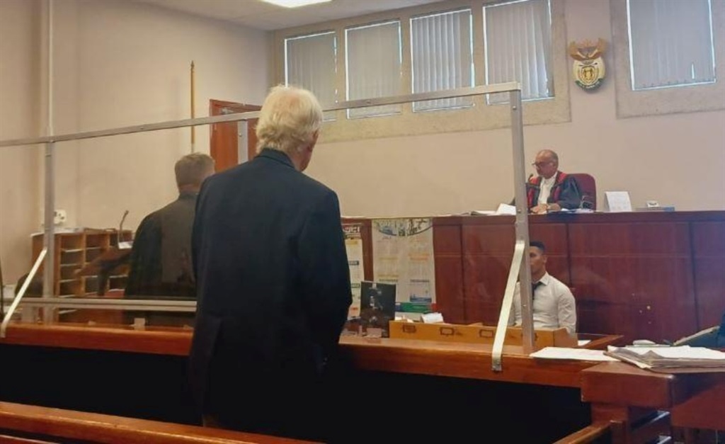 Iain Wares during a previous appearance in the Wynberg Magistrate's Court in Cape Town. (Lisalee Solomons/News24)