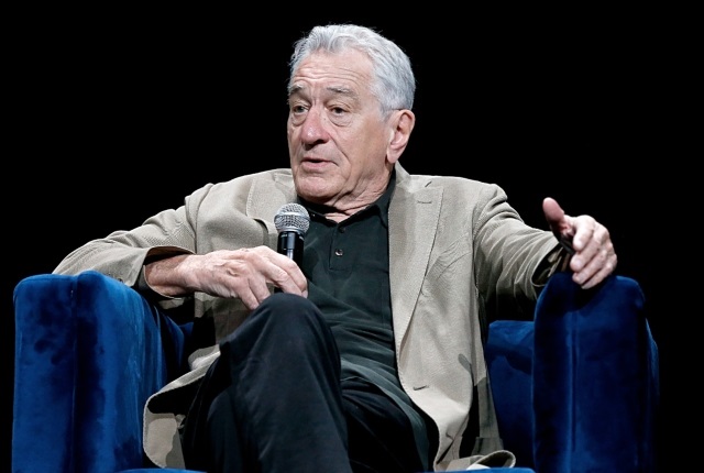 Robert De Niro causes a sensation with a daring jump on his 81st birthday