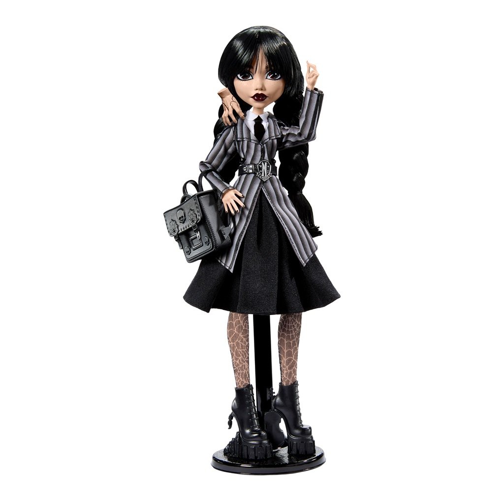 Monster High® Wednesday Addams Doll. (Courtesy of Mattel)