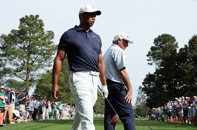 Tiger Woods. (Photo by Gregory Shamus/Getty Images)