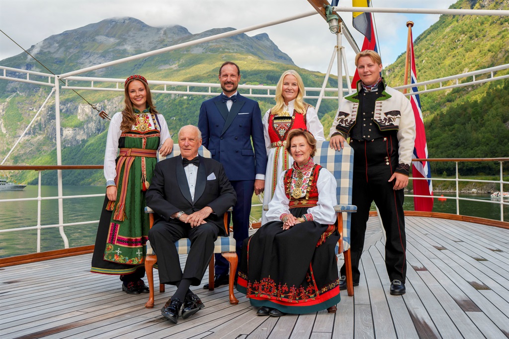 Norway's King Harald, Queen Sonja, Crown Prince Ha