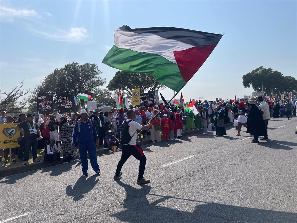 palestinian solidarity march