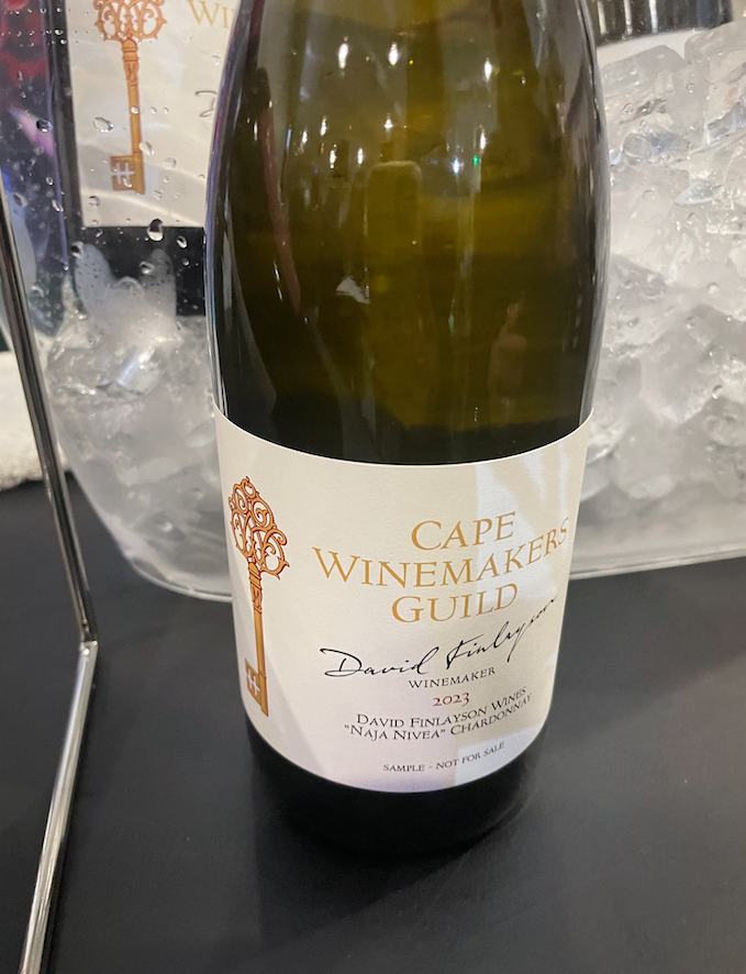 David Finlaysons CWG Naja Nivea Chardonnay 2023