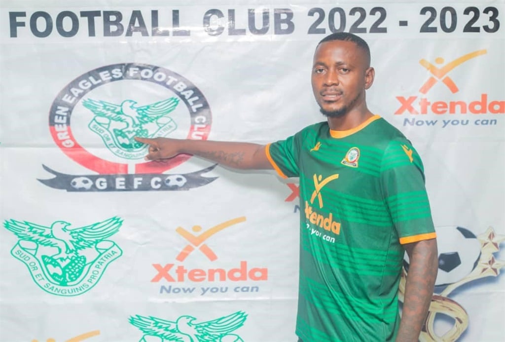 Former Kaizer Chiefs forward Lewis Macha scored on debut upon his return to Green Eagles over the weekend 