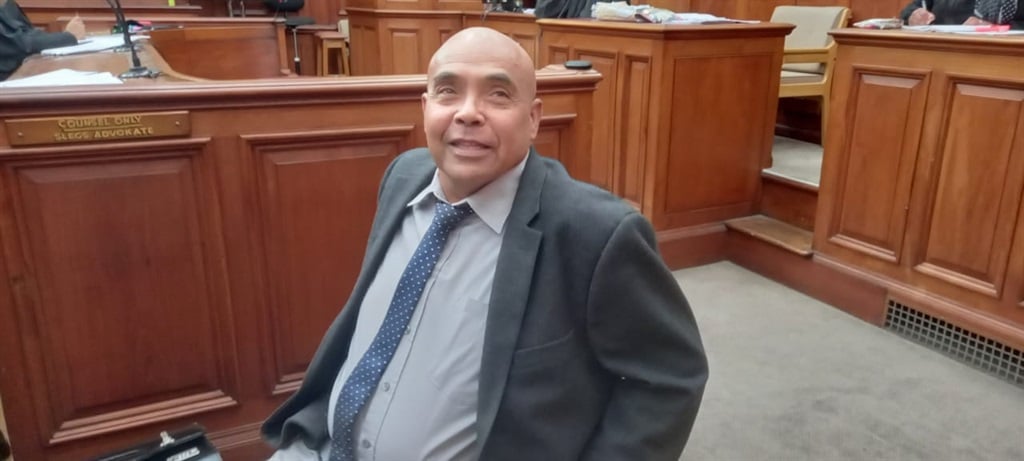 Former AGU head Andre Lincoln came out of retirement to testify at the Western Cape High Court. (Jenni Evans, News24)