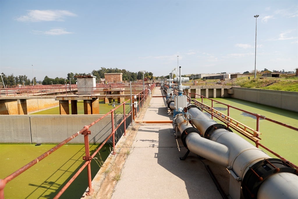 Rooiwal Wastewater Treatment Plant. (Gallo Images/Phill Magakoe)